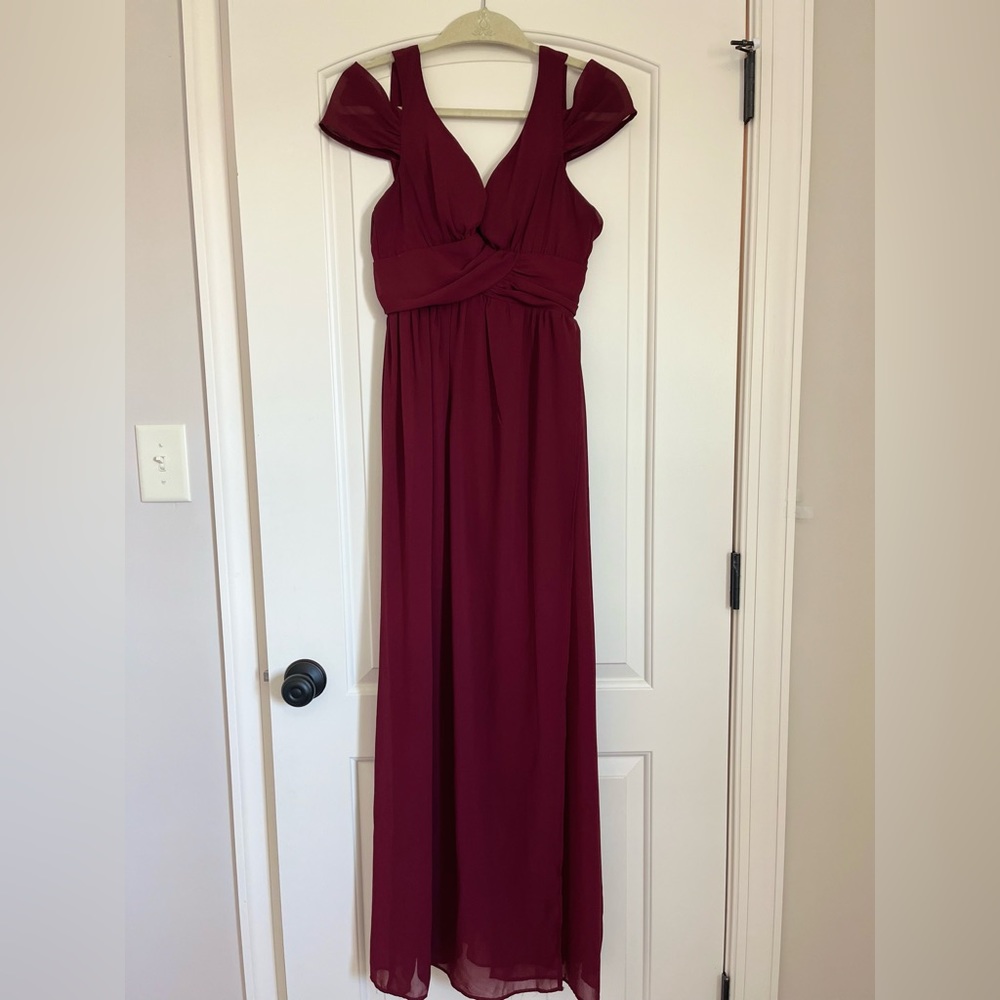 Windsor burgundy dress